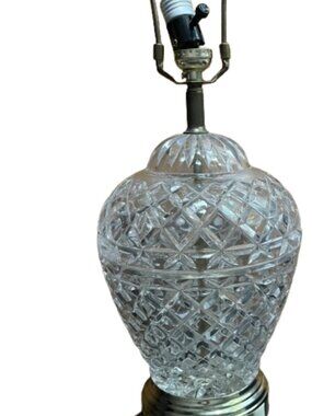 Vintage Waterford Crystal Lamp